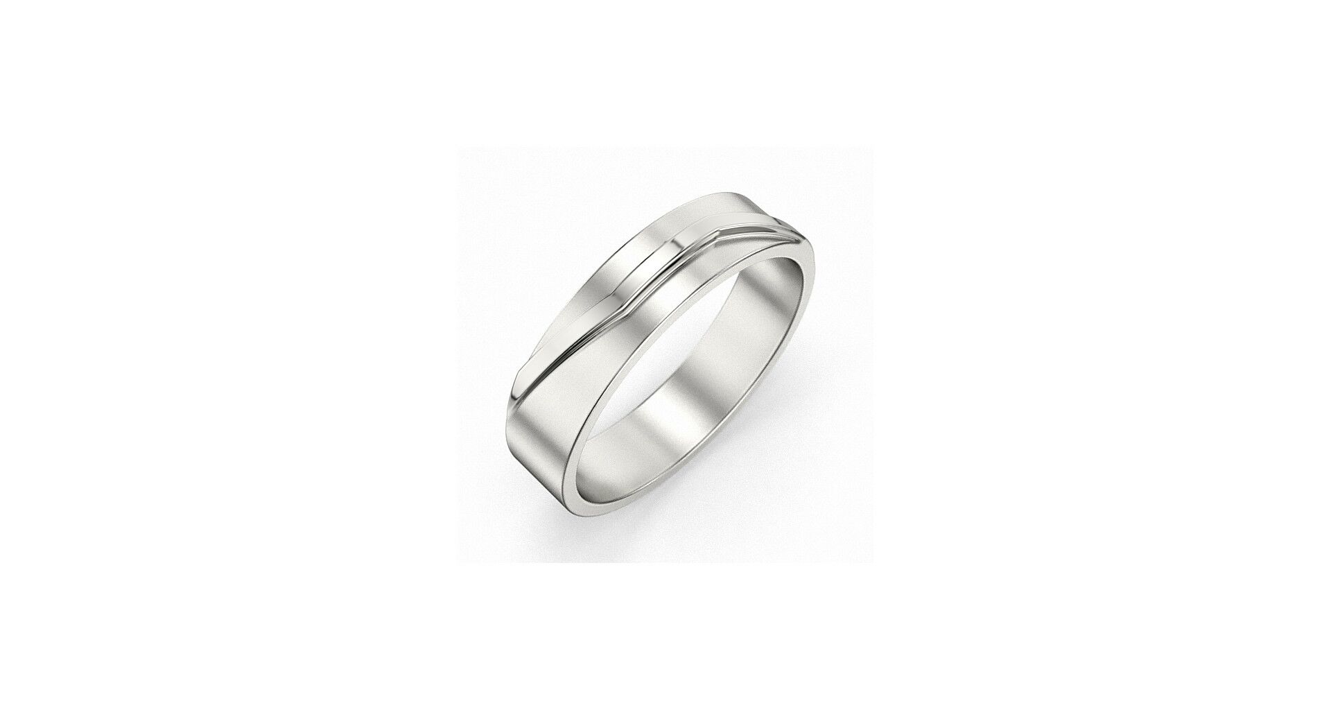 Bague PEGASE en or blanc 750‰