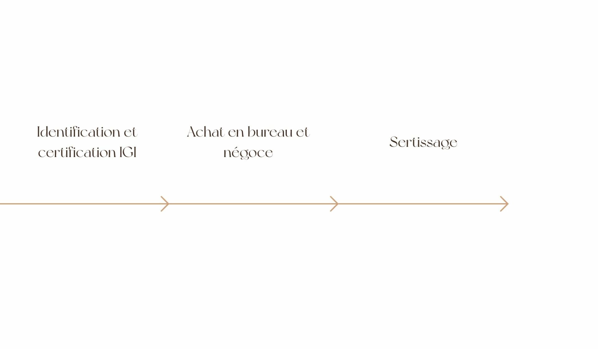 Schéma du processus de création d'un diamant de synthèse