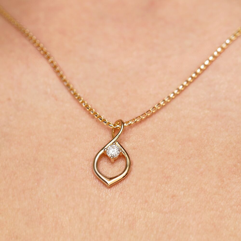 Collier sur mesure en or jaune 750 millièmes