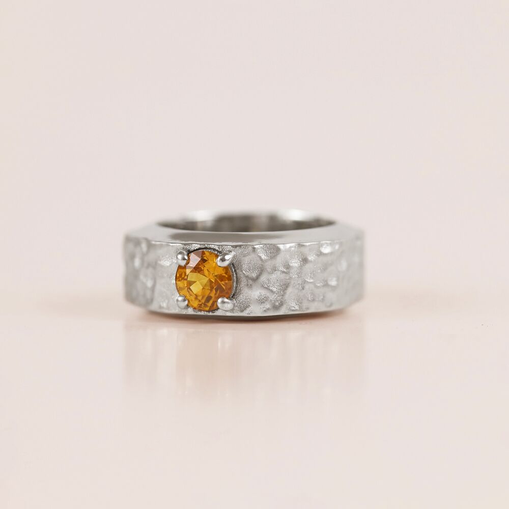 Solitaire sur mesure en platine 950 millièmes