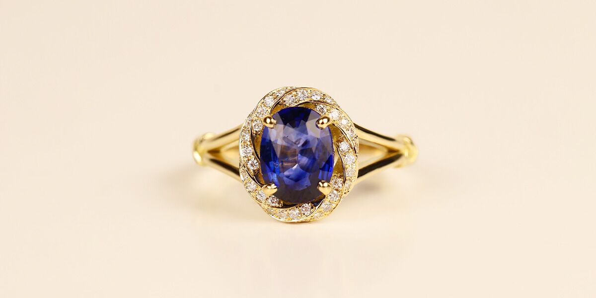 Bague Rebecca Saphir