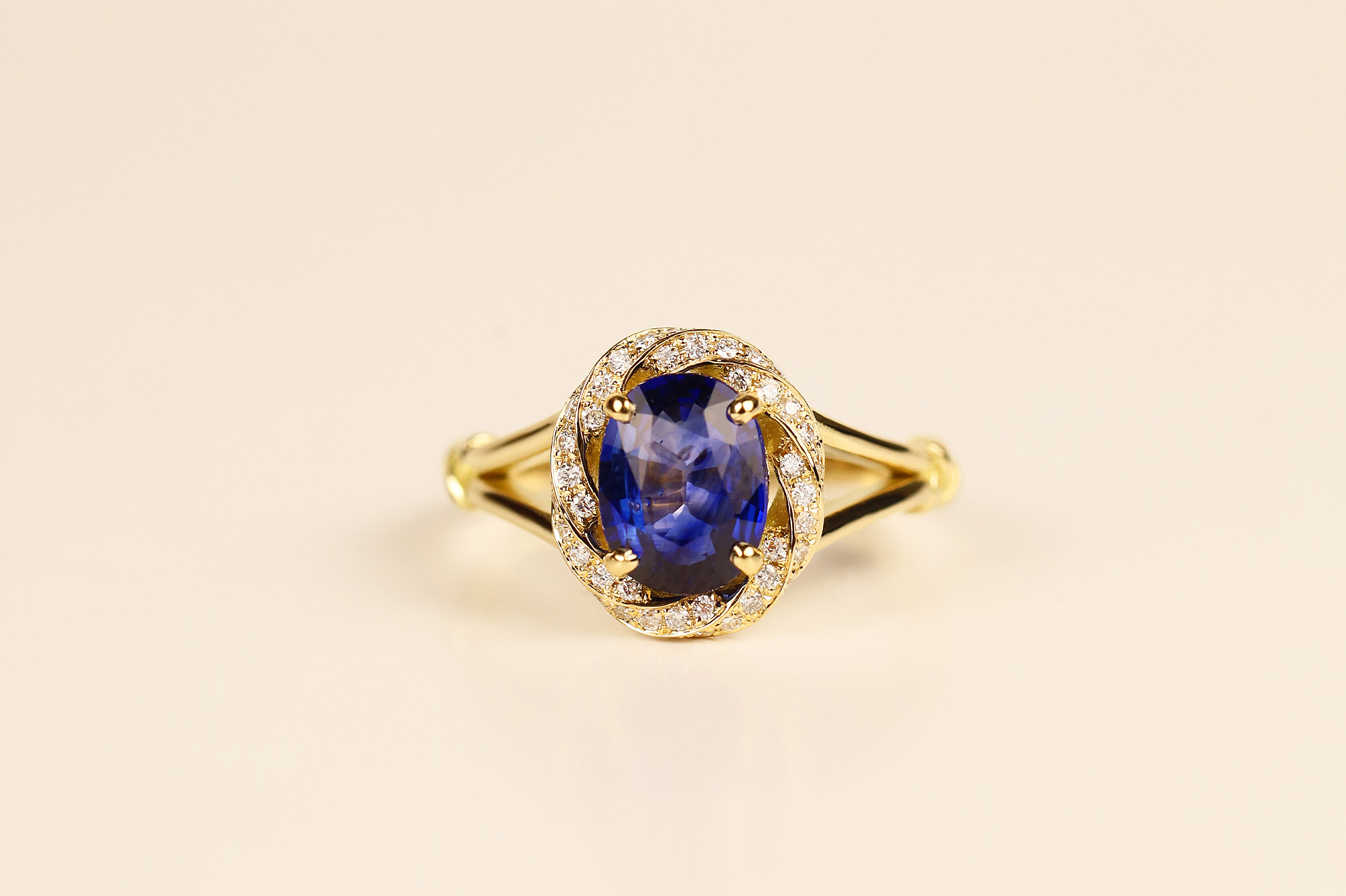 Bague Rebecca Saphir