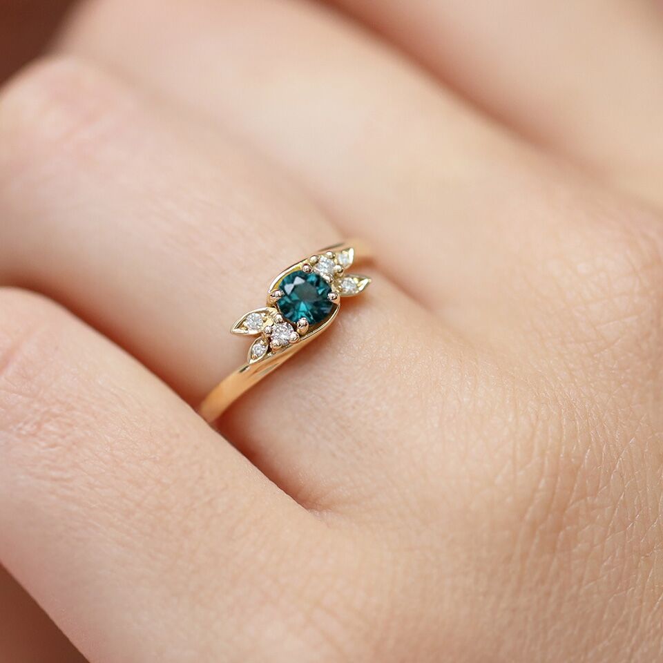 Bague victoria tourmaline rose