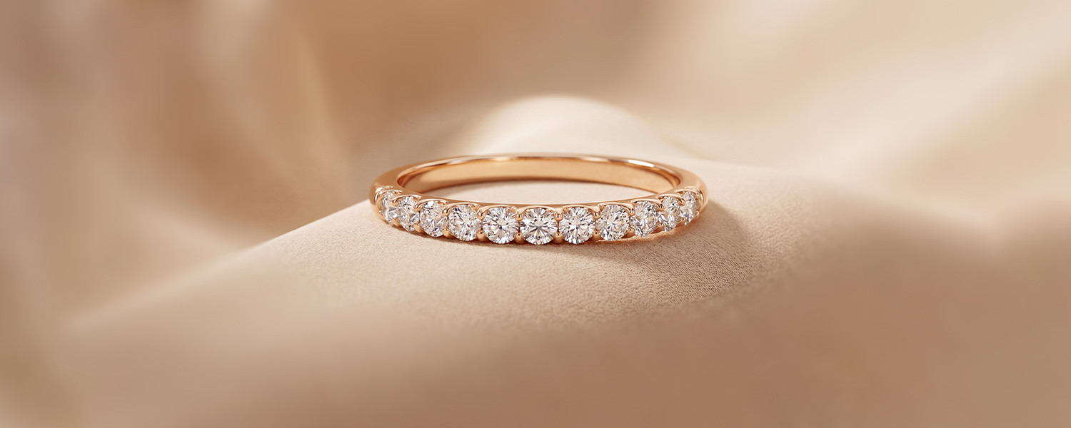 Alliances en diamant pour femme - Maison Salmon